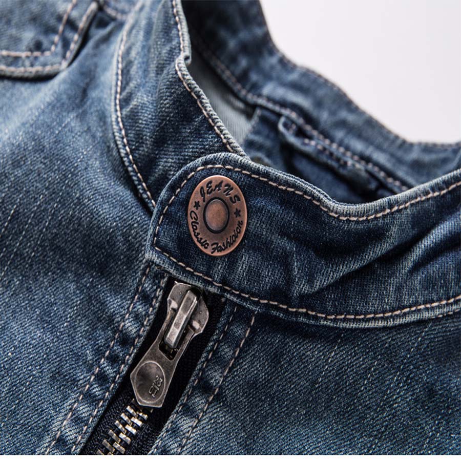 New Retro Classics Denim Jacket Men Vintage Clothes Casual Slim Jackets Men's Coat Jeans Jackets Plus Size M-3XL